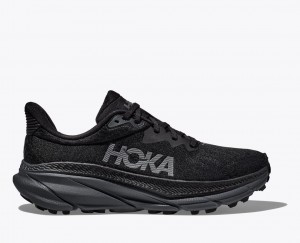 Black Men's HOKA Challenger 7 Trail Running Shoes | ACG694318