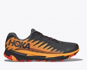 Black / Orange Men's HOKA Torrent 3 Trail Running Shoes | WIM043528