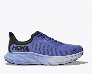 Dark Blue Women's HOKA Arahi 7 Running Shoes | BTD893042