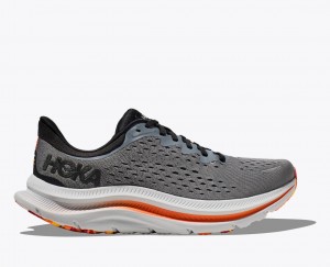 Dark Grey Men's HOKA Kawana Sneakers | FGE642871