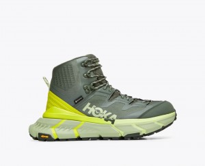 Green Men's HOKA TenNine Hike GTX Hiking Boots | SWB830257