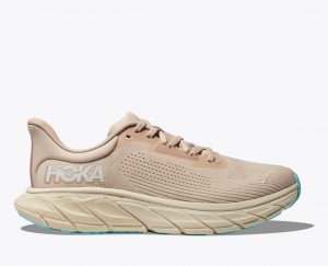 Khaki Women's HOKA Arahi 7 Running Shoes | NDJ087931