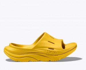 Light Orange Women's HOKA Ora Recovery 3 Slide | EZV456739