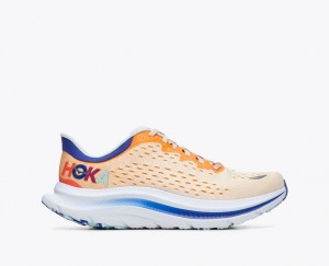 Orange / White Men's HOKA Kawana Sneakers | TZN439270