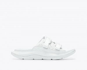 White Men's HOKA Ora Luxe Slide | IVM816753