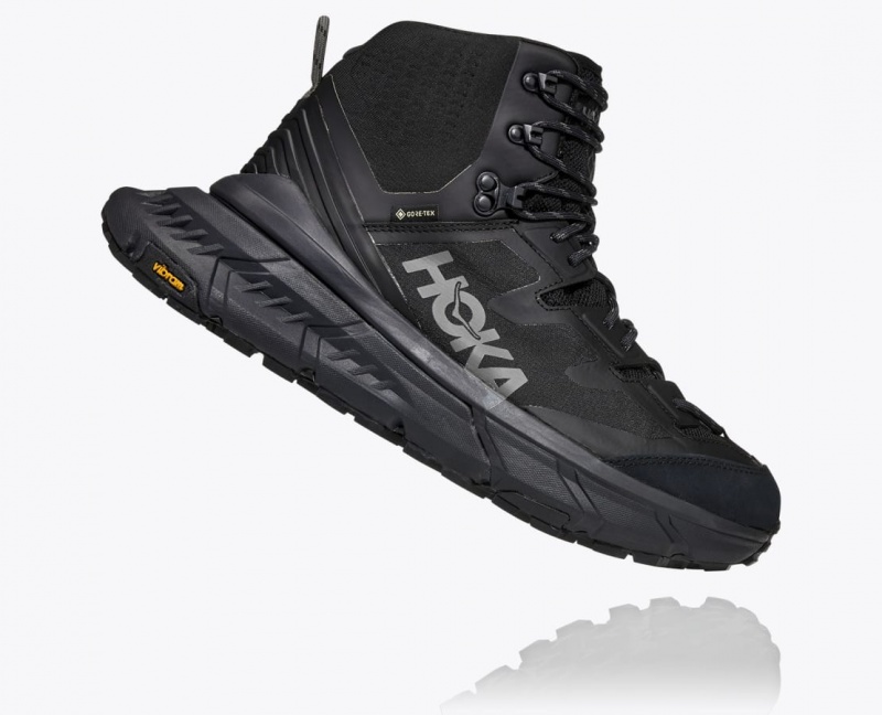 Black Men's HOKA TenNine Hike GTX Hiking Boots | WZX071934