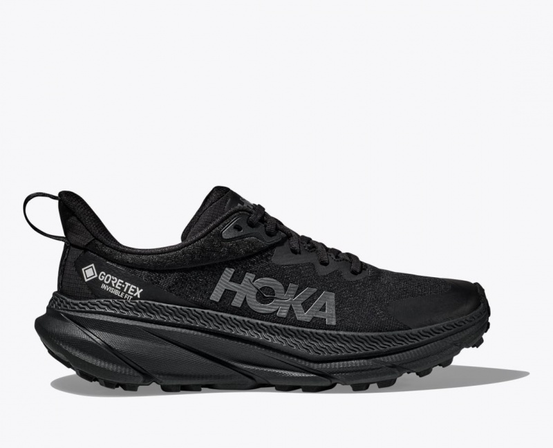 Black Women\'s HOKA Challenger 7 GTX Trail Running Shoes | MAX860975