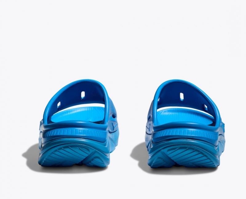 Blue Kids' HOKA Ora Recovery 3 Slides | TEC549708