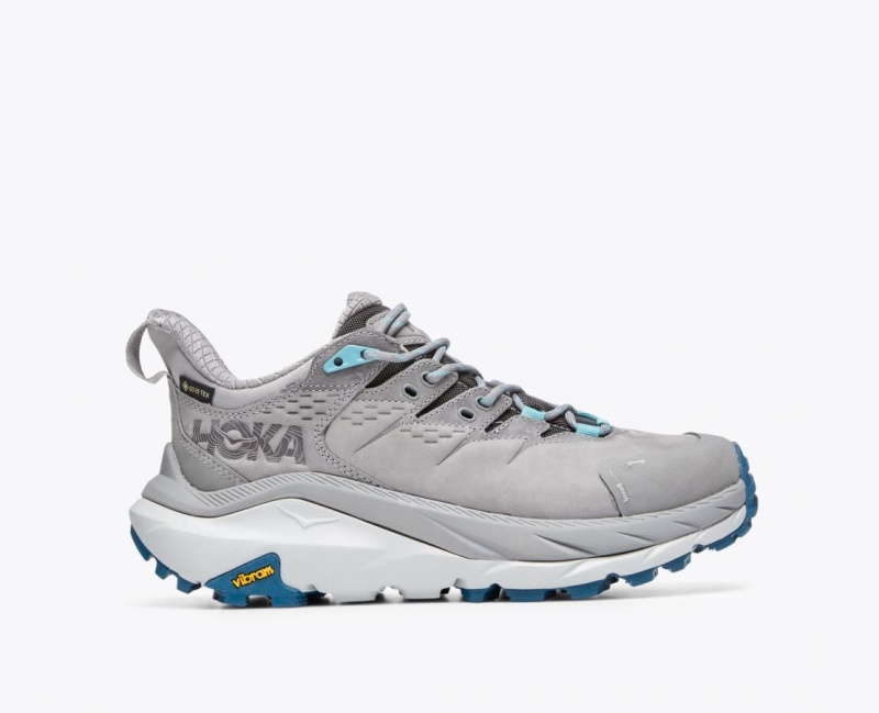 Grey Women\'s HOKA Kaha 2 Low GTX Hiking Shoes | XTZ718625