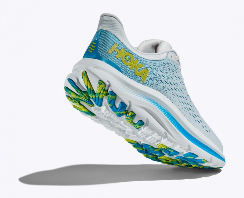 Light Blue Men's HOKA Kawana Sneakers | HNY843905