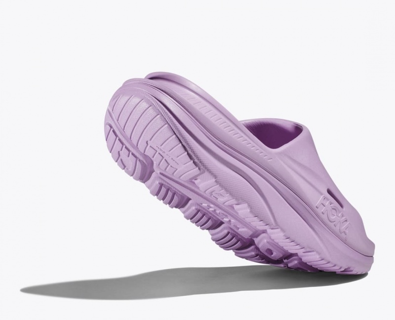 Light Purple Women's HOKA Ora Recovery 3 Slide | SCT254890