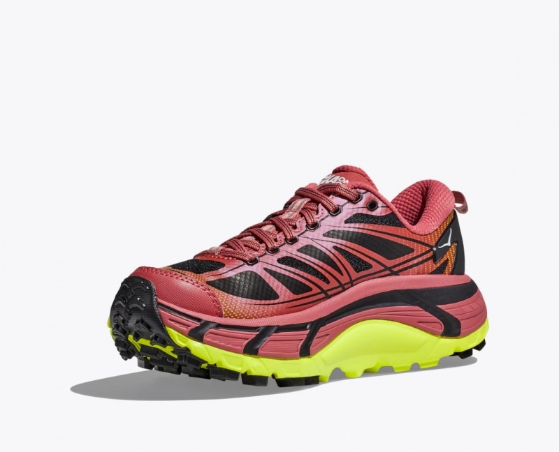 Red / Black Men's HOKA Mafate Speed 2 Sneakers | OGQ130946