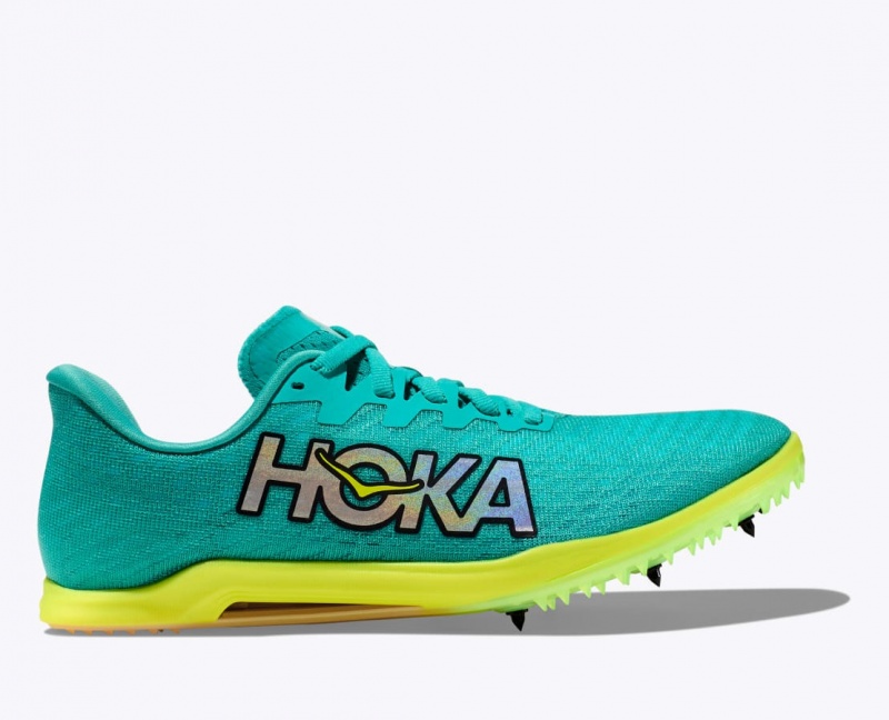 Turquoise Women\'s HOKA Cielo X 2 MD Track Spikes | KFI384972