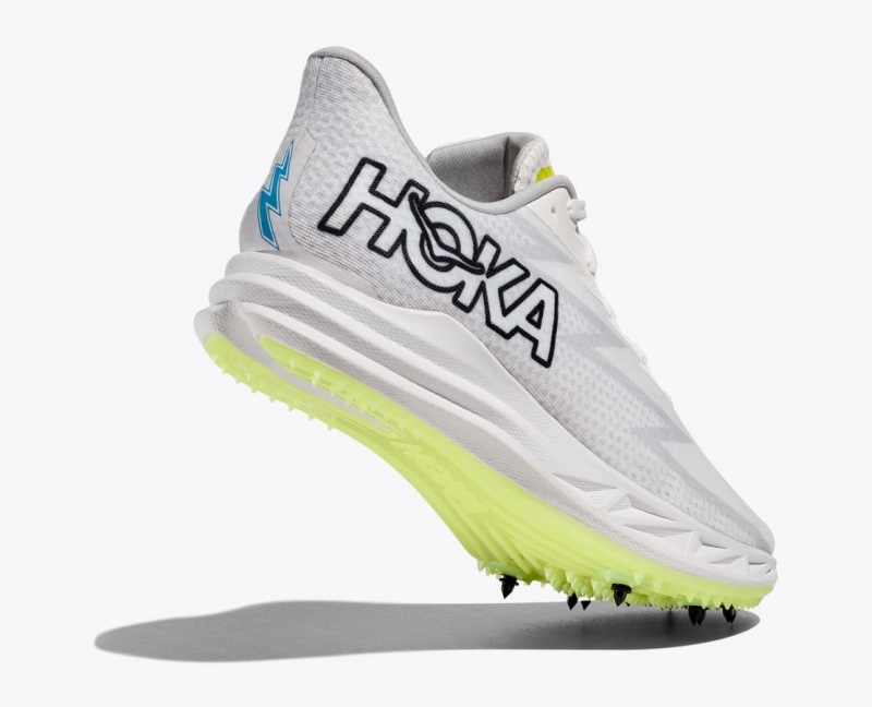 White Women's HOKA Crescendo MD Track Spikes | VWB208347