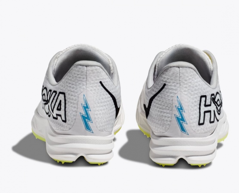 White Women's HOKA Crescendo MD Track Spikes | VWB208347